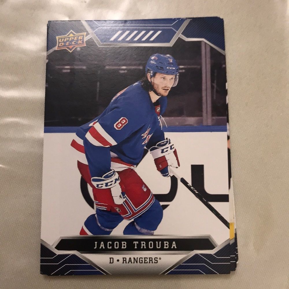 NEW York Rangers Collectible Cards 6 pack
